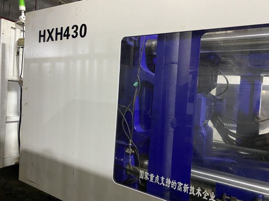 La machine chinoise de moulage par injection de mur mince a employé Haixiong HXH430 pour la boîte à casse-croûte